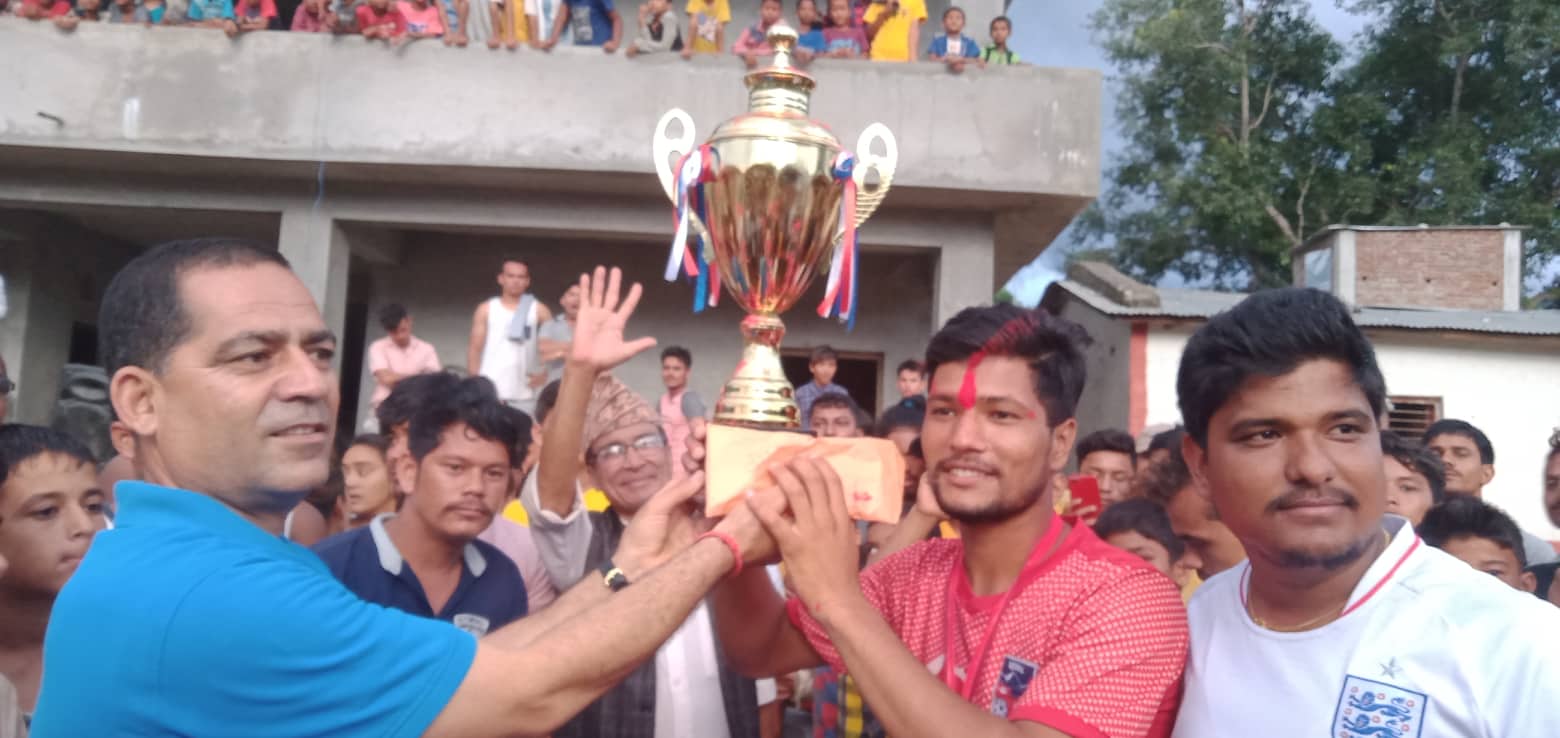 फुटवल खेल प्रतीयोगितामा सुर्खेत राकम विजयी