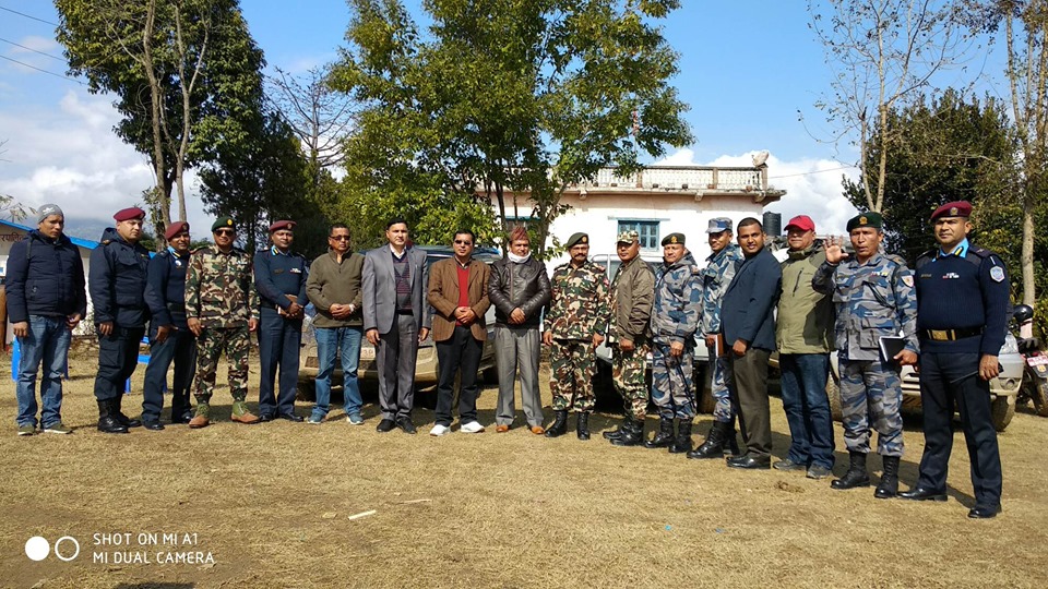 शान्तिसुरक्षालाई प्रभाबकारी बनाउन सुरक्षा समितिको बैठक